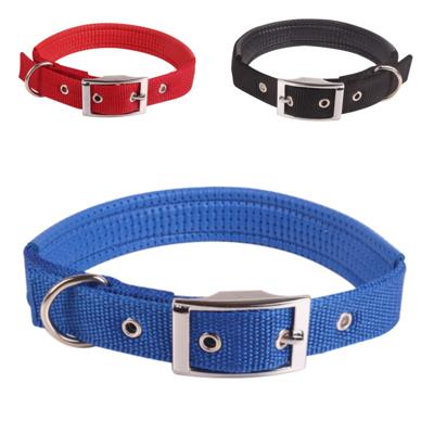 Nobleza Hondenhalsband gevoerd - Gespsluiting - 45 cm