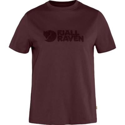 Fjallraven Logo T-shirt Dames Port S