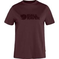Fjallraven Logo T-shirt Dames Port S - thumbnail