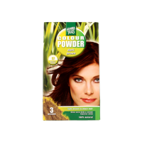 Henna Plus Colour powder 57 dark brown 100 Gram - thumbnail