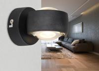 Globo Zwarte wandlampRandi design - 78290B - thumbnail