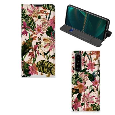 Sony Xperia 5 III Smart Cover Flowers Sony Xperia 5 III Smart Cover Flowers