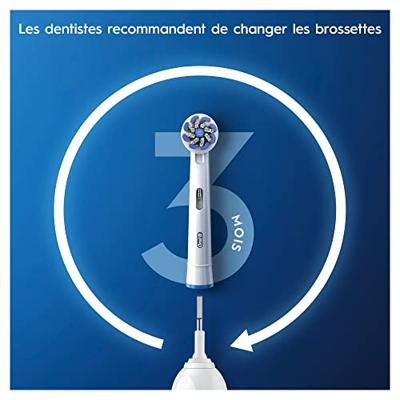 Oral B PRO 700 Sensi Clean Tandenborstel Wit Oral B PRO 700 Sensi Clean Tandenborstel Wit