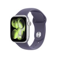 Apple Watch Series 11 GPS 42 mm Aluminium kast Sport Band Zachtpaars M/L - thumbnail