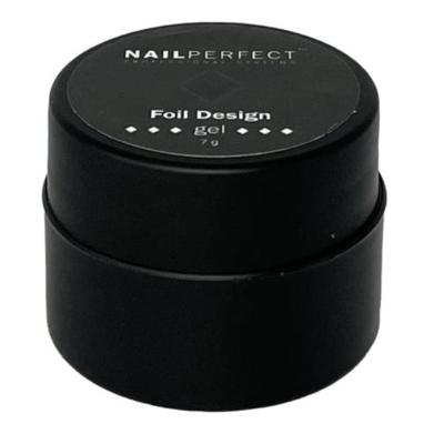 NailPerfect Gel Foil Design Gel Black 7gr