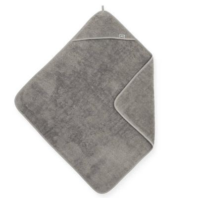 Jollein badcape badstof Storm Grey Maat
