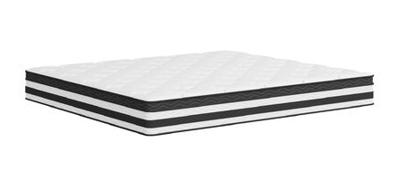 Pocketveringmatras middelhard 200x200 cm - thumbnail
