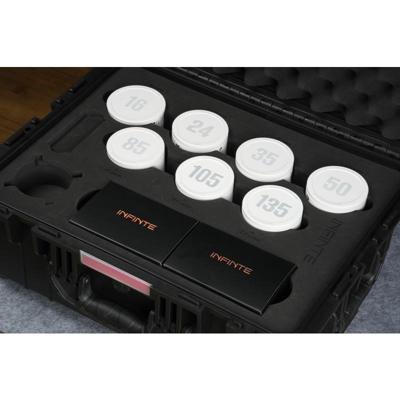 7Artisans INFINTE Cinema Kit 7 lenzen + case Wit EF-mount