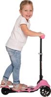 Nieuwe sport 3-wiel scooter roze - thumbnail