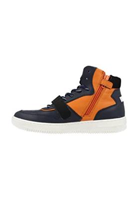 Vingino Rens Mid Velcro VB44-1031-01 Blauw-34 maat 34