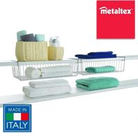 Metaltex Opbergmand Kanguro Hangend 50x26cm Metaal Zilver - thumbnail