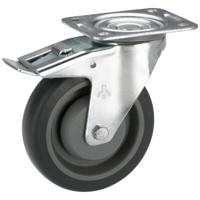 dörner + helmer 716565F Zwenkwiel Wieldiameter: 100 mm Draagvermogen (max.): 150 kg 1 stuk(s) - thumbnail