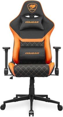 COUGAR Gaming Armor One V2 F Universele gamestoel Gestoffeerde gevoerde zitting Zwart, Oranje COUGAR Gaming Armor One V2 F Universele gamestoel Gestoffeerde gevoerde zitting Zwart, Oranje