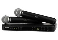 Shure BLX288E/SM58-H8E draadloos handheld systeem (518 - 542 MHz) - thumbnail