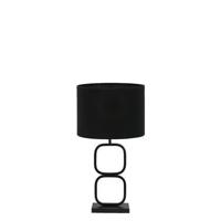 Light & Living Tafellamp Lutika|Livigno - Zwart|Zwart - Ø30x67cm - thumbnail