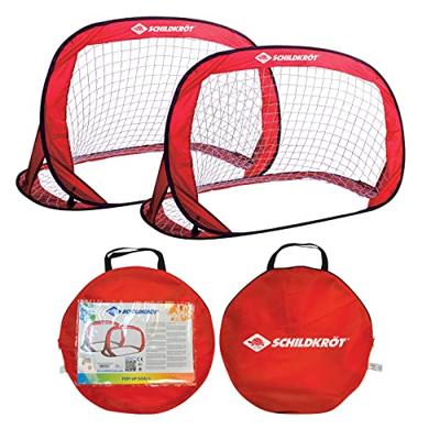 Kooien - SCHILDKROT - Pop-Up - 120 x 80 x 80 cm - Buitenactiviteiten - 2 opvouwbare doelen + 4 stalen haken