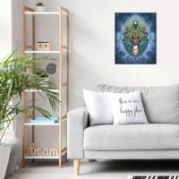 Ravensburger creart schilderen op nummer - pixie cold: mystic deer - thumbnail