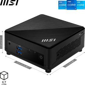 MSI Cubi 12M-024BEU 0.66L sized PC Noir