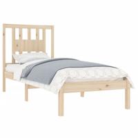 Bedframe massief hout 90x190 cm - thumbnail