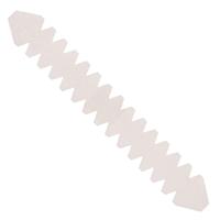 SOFTEE TRANSPARENT SERRATED PADEL RACKET PROTECTOR - thumbnail