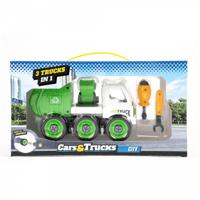 Cars & Trucks 3in1 vuilniswagen - thumbnail