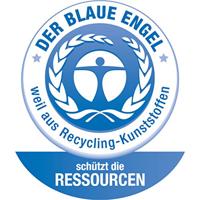 Dossiermap Leitz re:cycle A4 3 kleppen donkerblauw - thumbnail