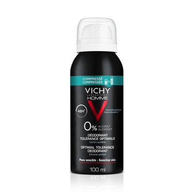 Vichy Homme Deodorant 48u Optimale Tolerantie 100 ml Vichy Homme Deodorant 48u Optimale Tolerantie 100 ml