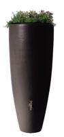 Garantia design regenton mokka 300 liter met plantenbak - thumbnail