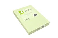 Q-CONNECT gekleurd kopieerpapier, A4, 80g, pak van 500 vel, lichtgroen - thumbnail