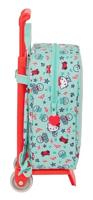 Schoolrugzak met Wielen Hello Kitty Sea lovers Turkoois 22 x 27 x 10 cm - thumbnail