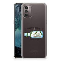 Nokia G21 | G11 Telefoonhoesje met Naam Boho Bottle - thumbnail