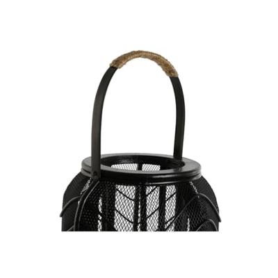 Kaarshouder Home ESPRIT Zwart Metaal 21,5 x 21,5 x 43,5 cm Kaarshouder Home ESPRIT Zwart Metaal 21,5 x 21,5 x 43,5 cm