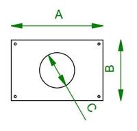 Modular - Gypkit 170x112xø65 - thumbnail