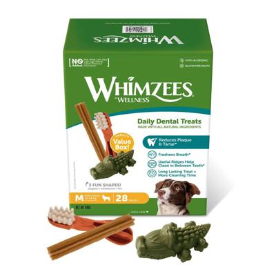 WHIMZEES VARIETY BOX MEDIUM 28 ST