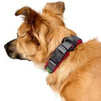 HUNTER Hondenhalsband Maldon, rood/grijs, Maat: XL - thumbnail