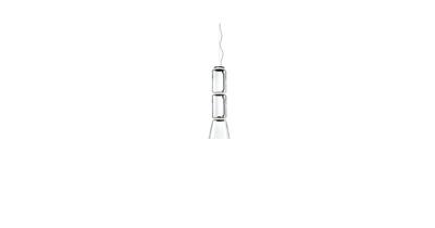 Flos Noctambule Hanglamp - 2 Low Cylinders - Cone
