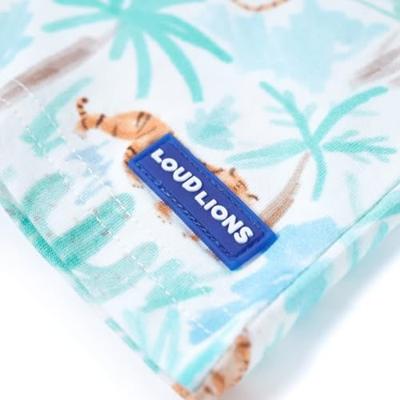 Kindershirt tijgerprint 116 ecru