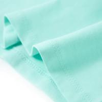 Kindershirt 92 lichtzeeblauw - thumbnail