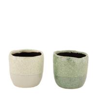 Bloempot keramiek Ø10x10cm - thumbnail