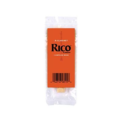 D&apos;Addario Woodwinds RCA0130-B50 Rico Bb klarinetriet, 3.0, 50-pack, Unfiled