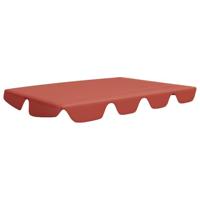 VidaXL Vervangingsluifel voor schommelbank 150/130x105/70cm terracotta - thumbnail