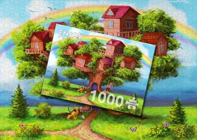 Treehouses Puzzel 1000 Stukjes