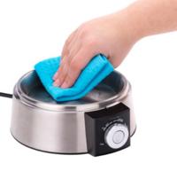 Cloer 6070 Eierkoker voor 7 Eieren 15x21x18 cm 435W Zwart/Zilver RVS - thumbnail