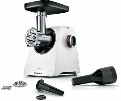 Bosch Serie 4 MFWS420W vleesmolen 1900 W Wit, Zwart