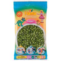Hama Strijkkralen 1000 Stuks Olijfgroen - thumbnail