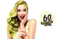 Hairgum Semi Permanent Color Sixty's Color Yellow Sunrise 60ml - thumbnail