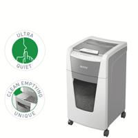 Leitz IQ Autofeed Office 300 P4 Papierversnipperaar 300 vellen Cross cut 4 x 30 mm P-4 60 l Ook geschikt voor Paperclips, Nietjes, Creditcards - thumbnail