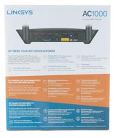 Linksys E5350 dual-band WiFi 5 WLAN-router (AC1000) - draadloze internetrouter voor gamen en streamen met WiFi-snelheden tot 1 Gbps, 4 Ethernet-poorten en ouderlijk toezicht - thumbnail