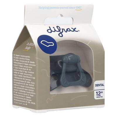 Difrax Fopspeen verstevigd dental 12+ maanden assorti 1 Stuks