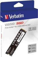 Verbatim Vi5000 1 TB NVMe/PCIe M.2 SSD 2280 harde schijf M.2 NVMe PCIe 4.0 x4 Retail 31826 - thumbnail
